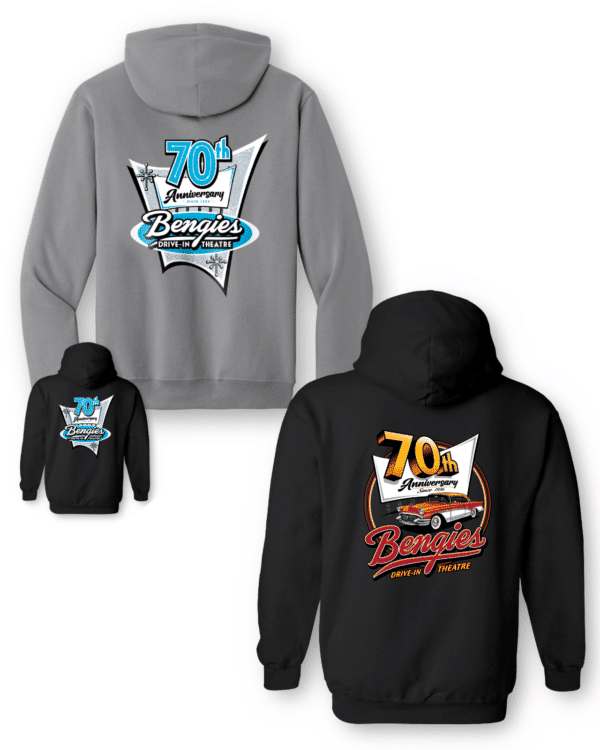 70th Anniversary Hoodies - Zip & Pullover